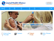 Tablet Screenshot of coastalhealth.net